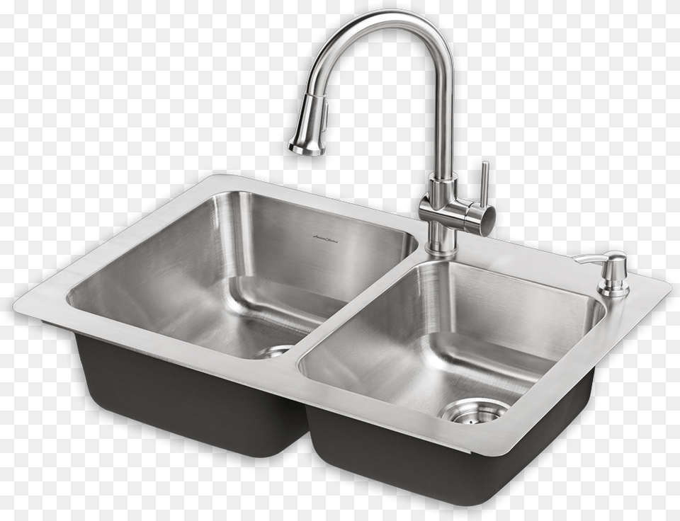 Kitchen Sink, Sink Faucet, Double Sink Free Png