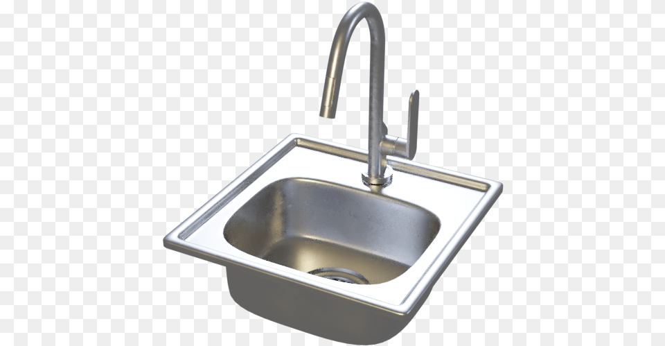 Kitchen Sink, Sink Faucet Png Image