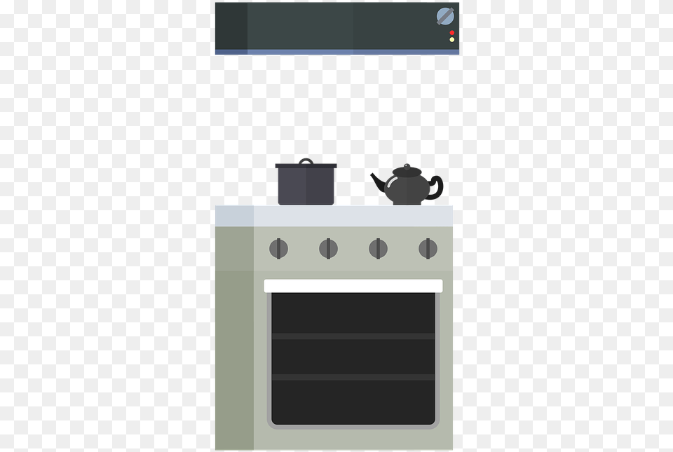 Kitchen Stove Oven Range Hood Cook Cooking Pot Pixel Stove, Device, Appliance, Electrical Device, Mailbox Free Png