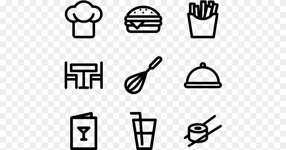 Kitchen Stuff 100 Icons Taxi Icons, Gray Png Image