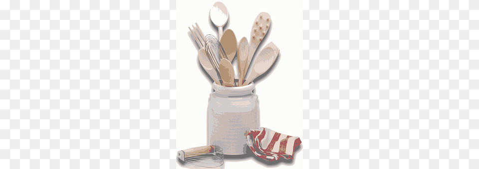 Kitchen Tools Cutlery, Fork, Spoon, Smoke Pipe Png Image