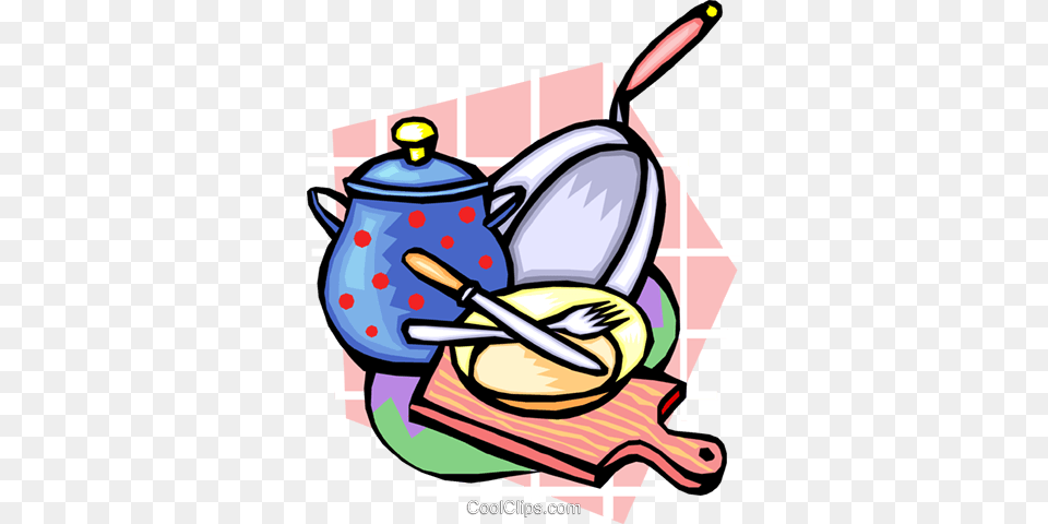 Kitchen Tools Royalty Free Vector Clip Art Illustration, Spoon, Cutlery, Meal, Food Png