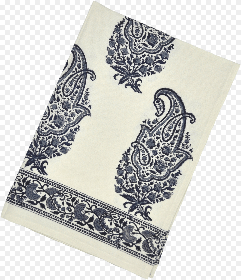 Kitchen Towel Paisley Black Copy Paisley, Pattern, Document, Id Cards, Passport Free Png Download