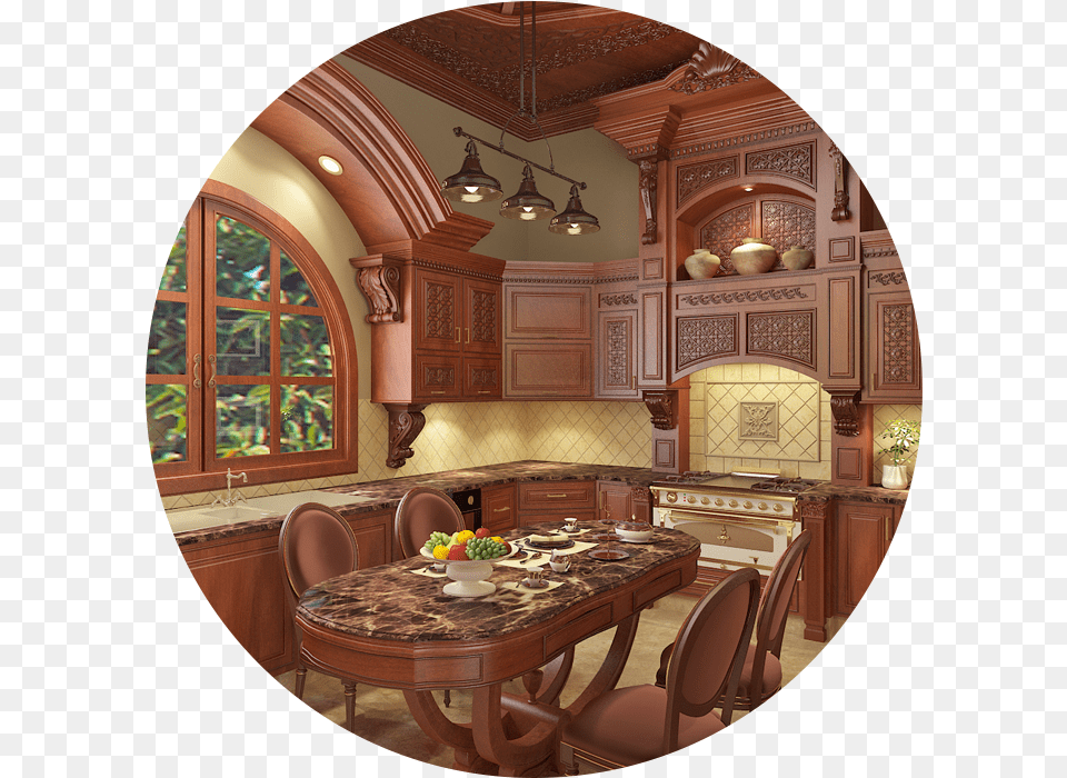 Kitchen Wood Kitchen Amp Dining Room Table, Architecture, Interior Design, Indoors, Furniture Free Png