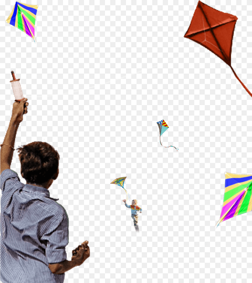 Kite, Adult, Male, Man, Person Free Png Download