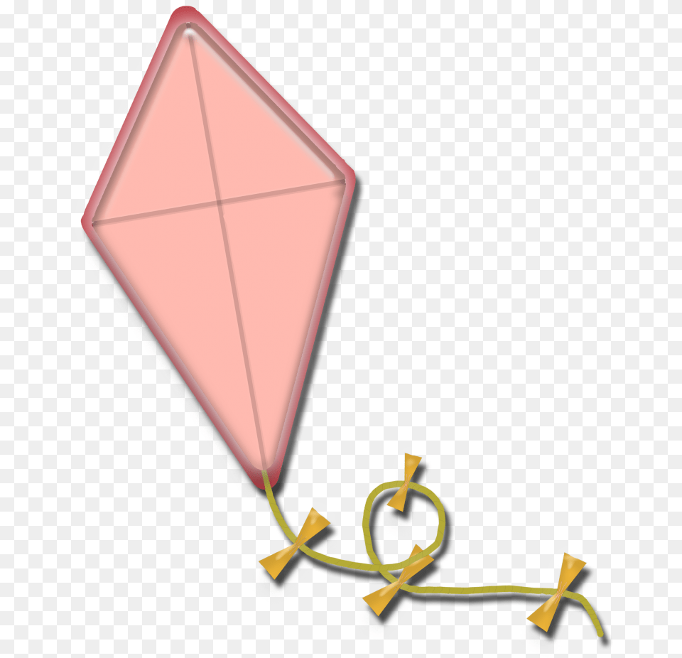 Kite Clipart Pink, Toy Free Png