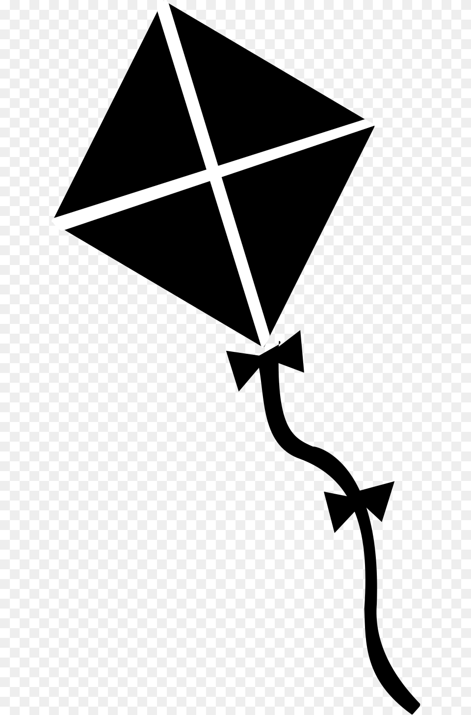 Kite Kite Clipart Black And White, Cross, Symbol, Analog Clock, Clock Free Png Download