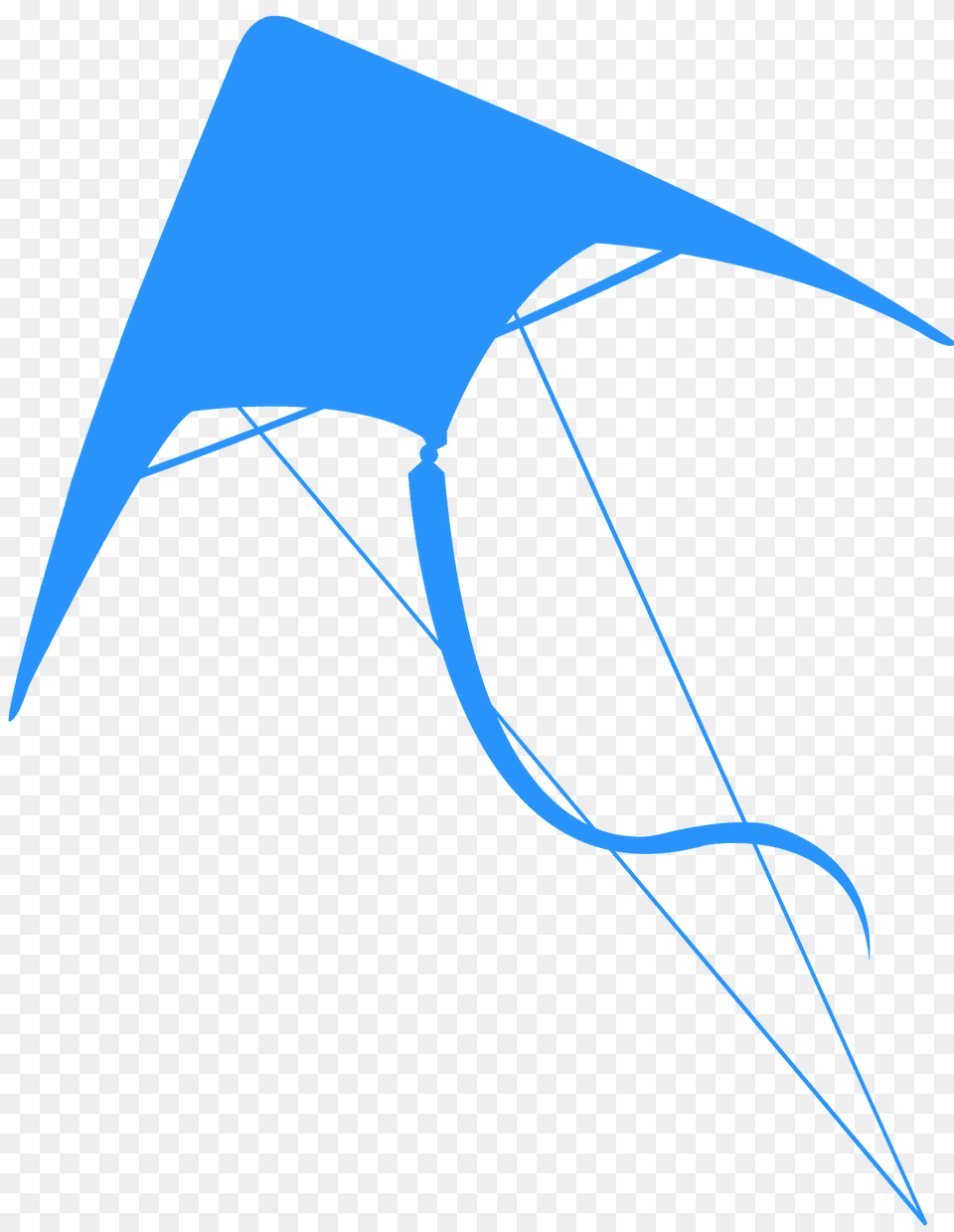Kite Silhouette, Toy, Blade, Dagger, Knife Free Transparent Png