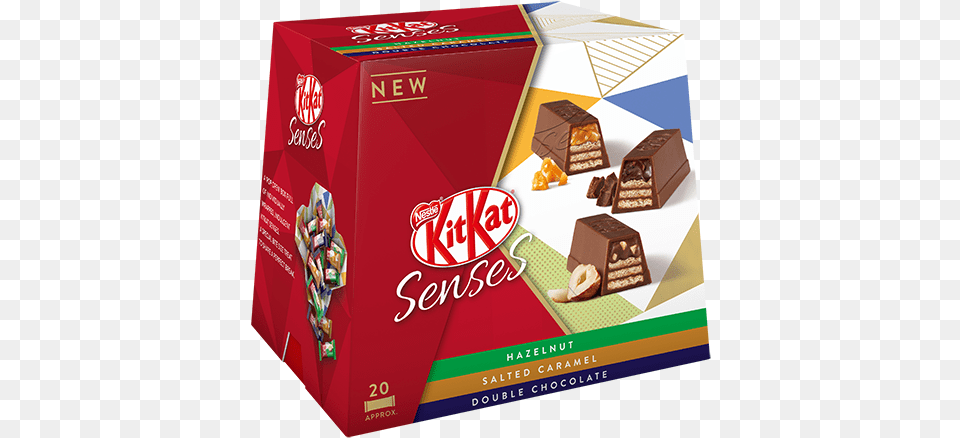 Kitkat Senses Mixed Kitkat Senses, Chocolate, Cocoa, Dessert, Food Free Transparent Png