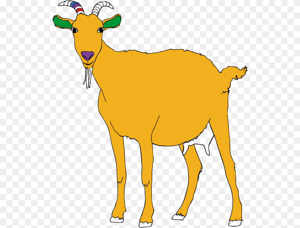 Kits Goat Mondo Cartoon, Livestock, Animal, Mammal, Cattle Png