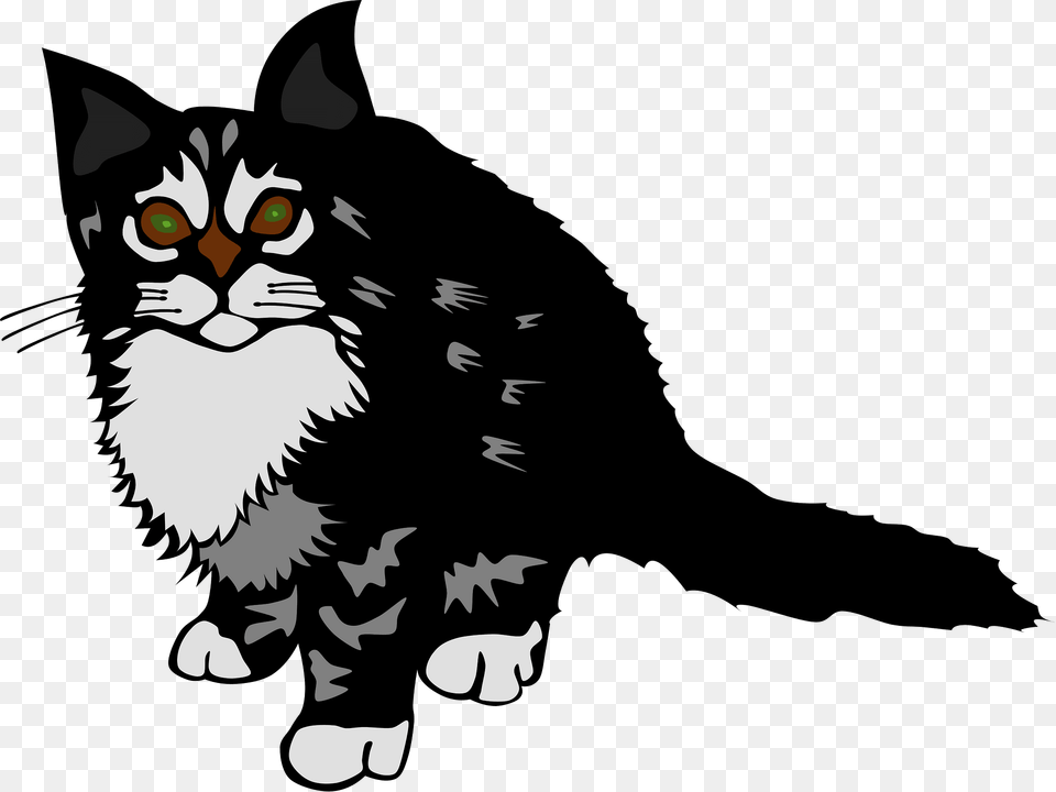 Kitten Clipart, Animal, Cat, Mammal, Pet Free Png