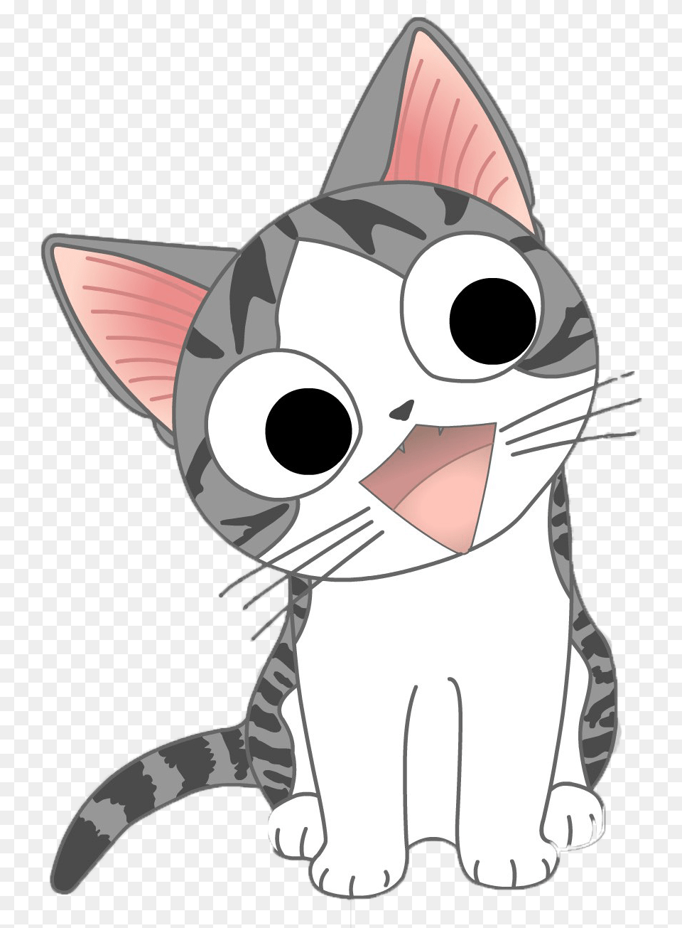 Kitten Clipart Anime Cat, Animal, Mammal, Pet, Art Free Png Download