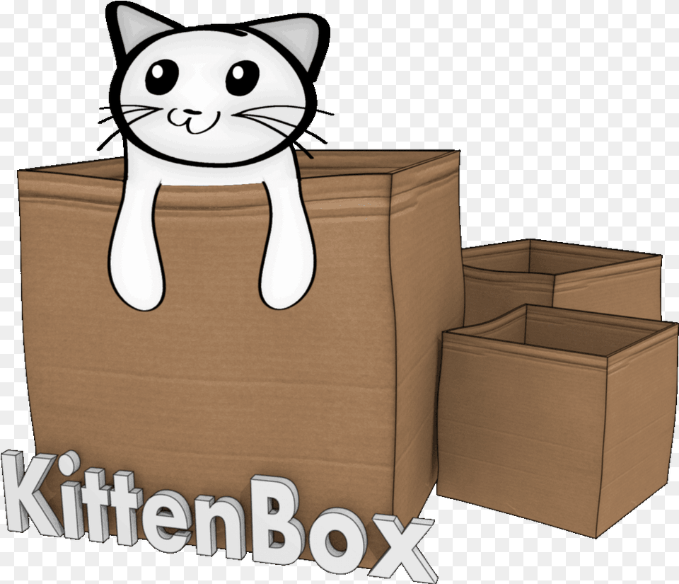 Kittenbox Games Cardboard Box, Carton, Person, Package Delivery, Package Png Image
