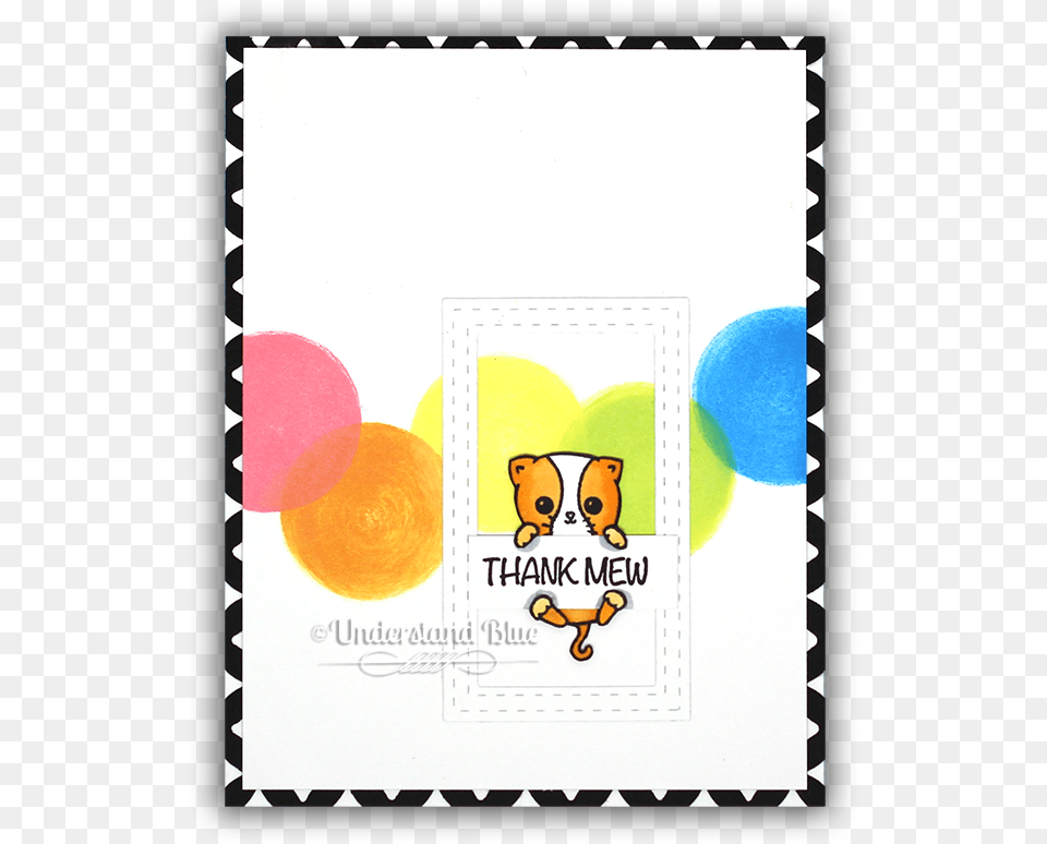 Kitty Card By Understand Blue Cartoon, Produce, Citrus Fruit, Food, Fruit Free Transparent Png