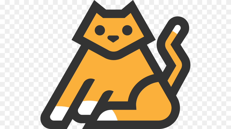 Kitty Cat Logo Bootstrap Logos Dribbble, Sticker, Food, Sweets, Bus Stop Png