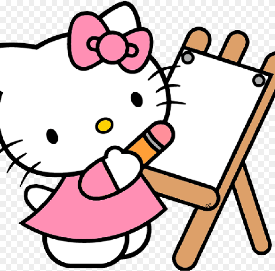 Kitty Clipart Hello Kitty Clip Art Cartoon Clip Art Hello Kitty Coloring Pages, Brush, Device, Tool Free Png