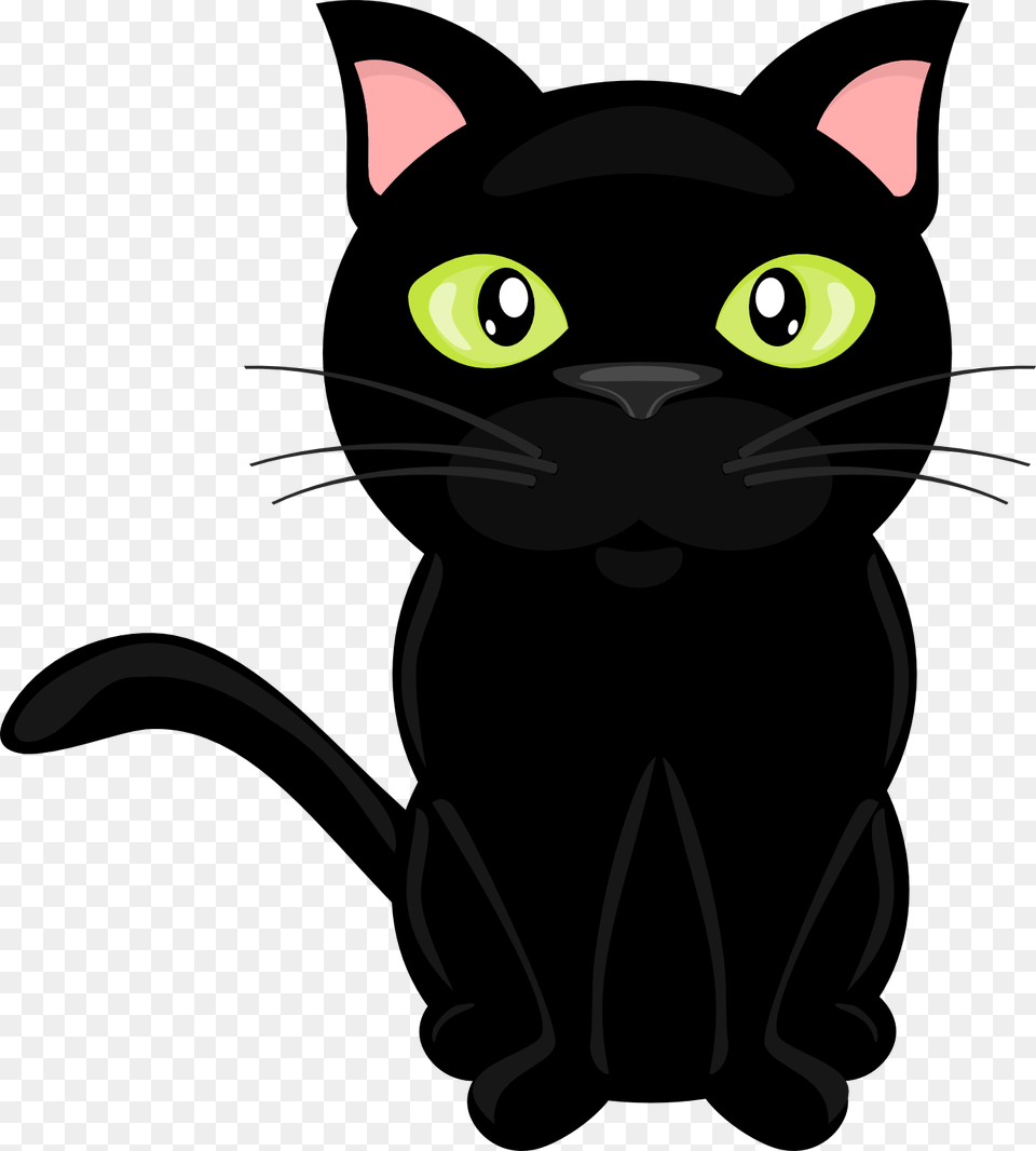 Kitty Clipart Rat Black Cat Transparent Background, Animal, Mammal, Pet, Black Cat Png