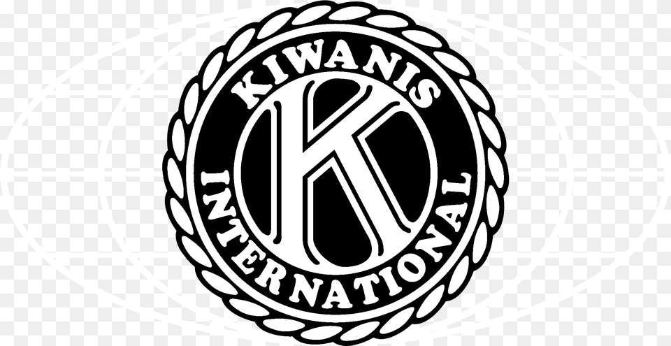 Kiwanis International Logo Black And White Kiwanis International Logo, Emblem, Symbol, Ammunition, Grenade Png Image