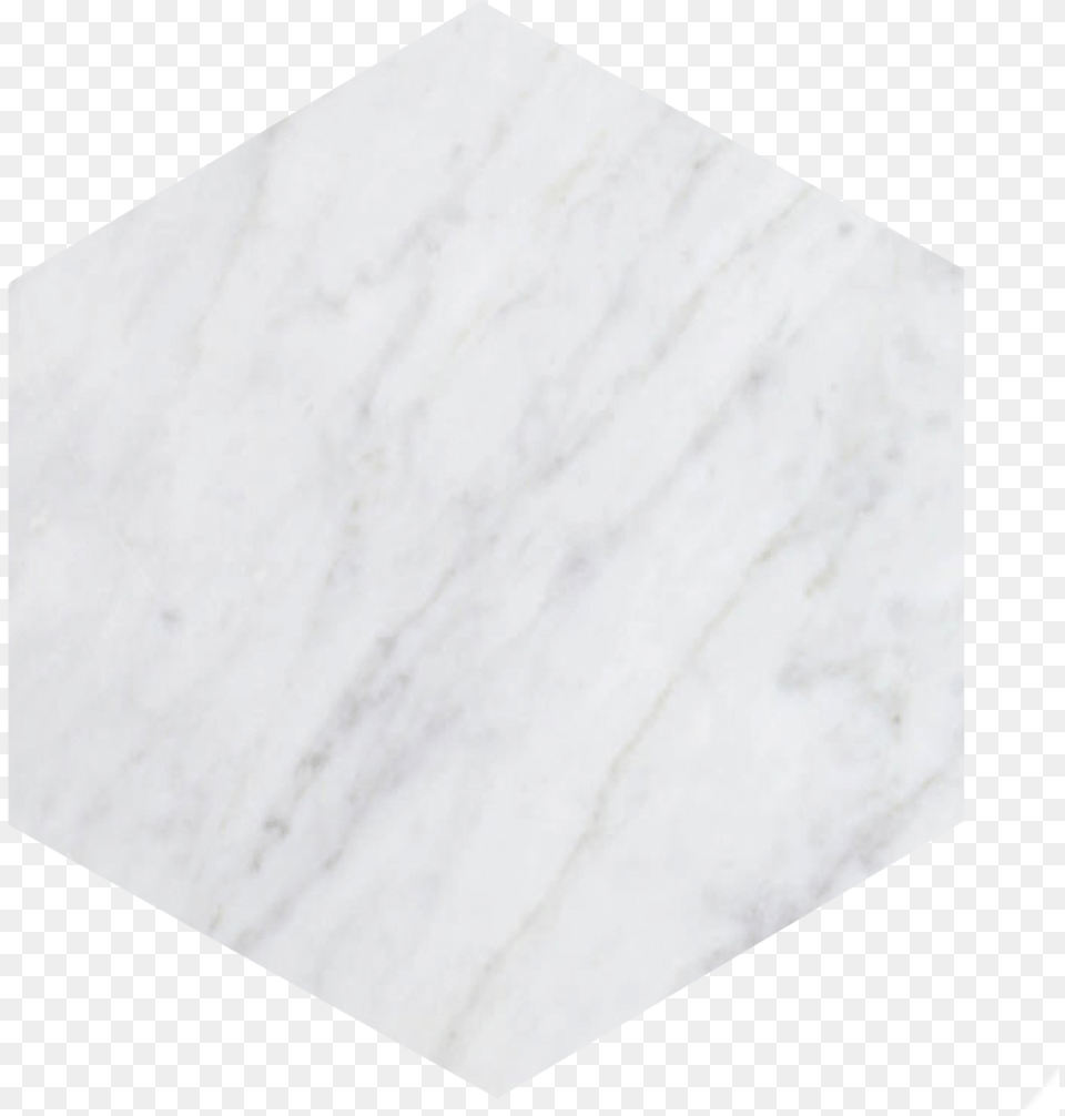 Kiwano Bianco White Marble Hexagon Platter Medium Daylighting Png