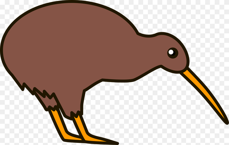 Kiwi Bird Clipart, Animal, Kiwi Bird, Beak, Fish Free Png Download