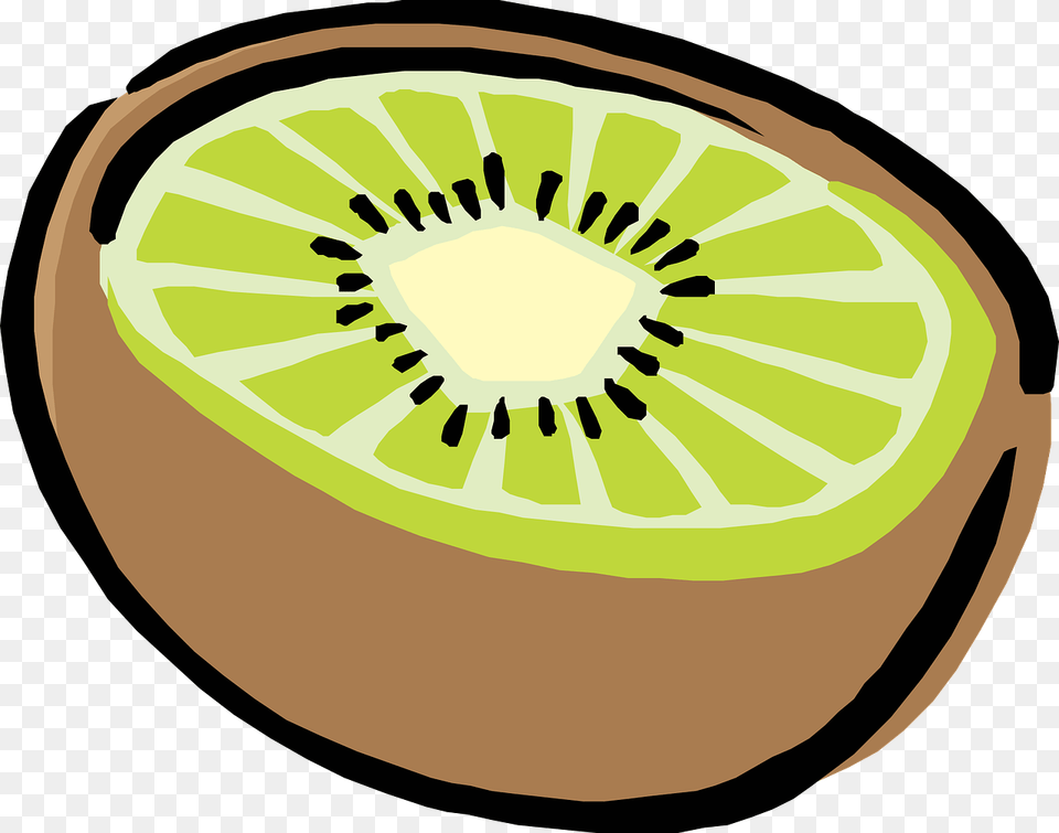 Kiwi Clipart, Food, Fruit, Plant, Produce Png