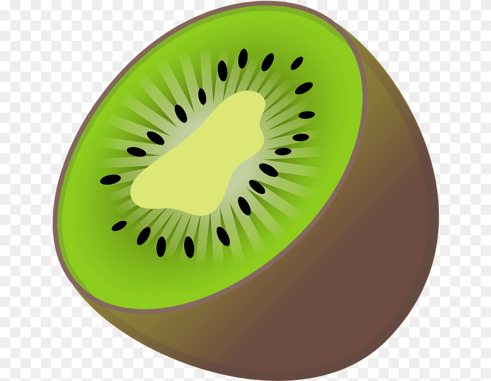 Kiwi Fruit Emoji Clipart Kiwi Emoji, Food, Plant, Produce, Disk Png