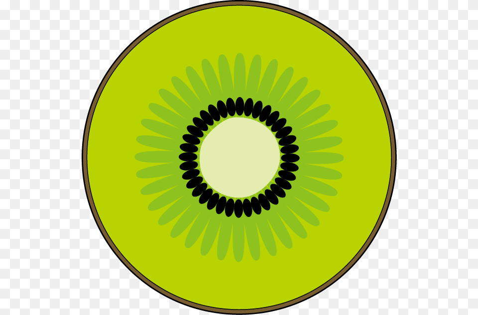 Kiwi Slice Clipart, Food, Fruit, Plant, Produce Png Image