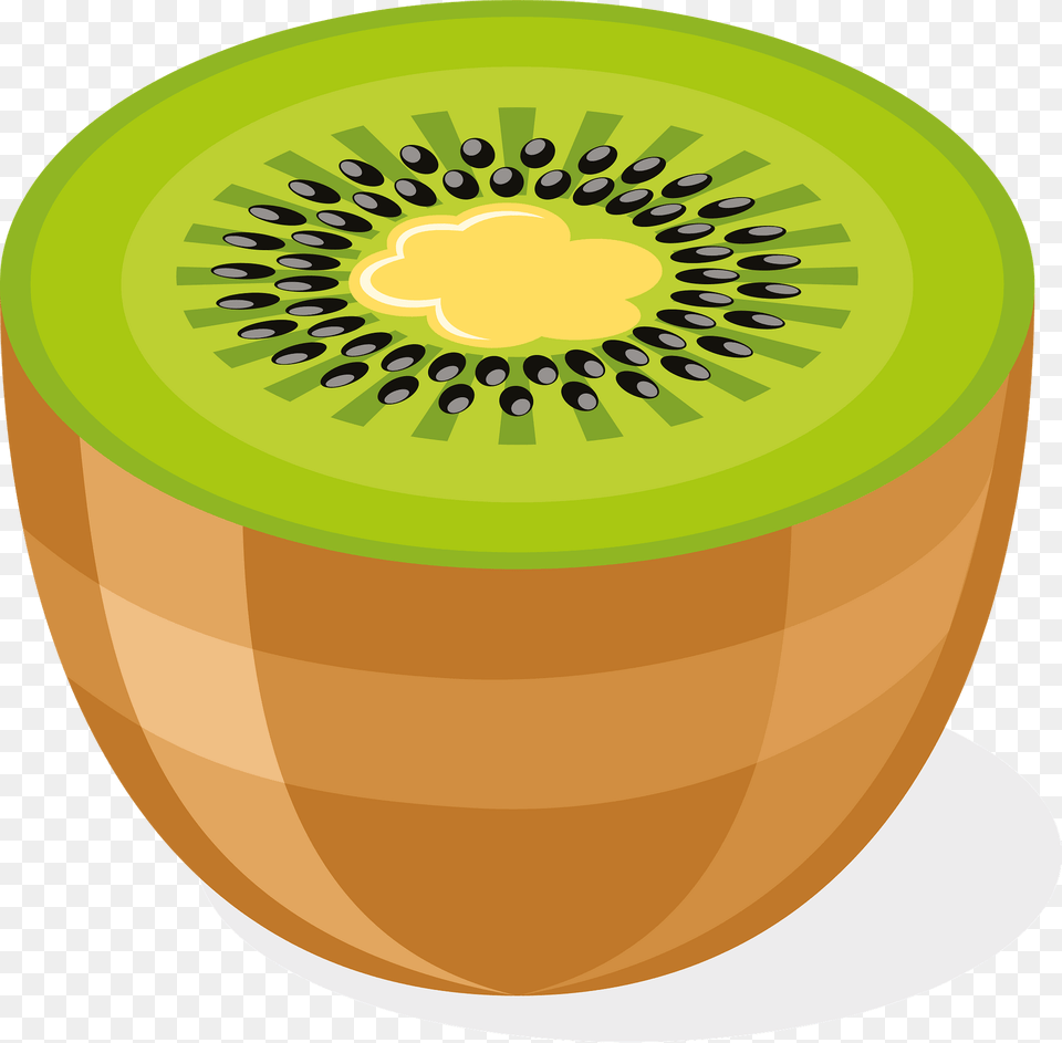 Kiwi Slice Clipart, Food, Fruit, Plant, Produce Png Image