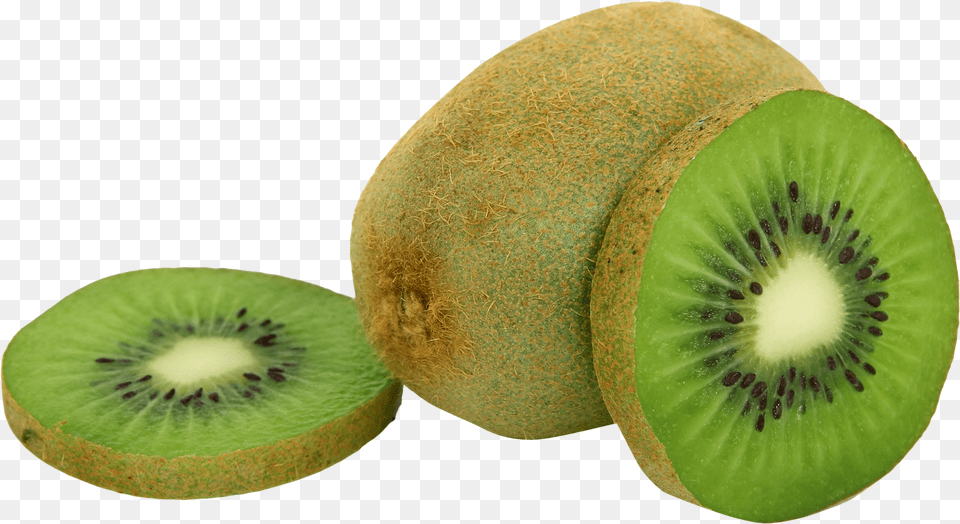 Kiwi Slices Kiwifruit, Food, Fruit, Plant, Produce Png