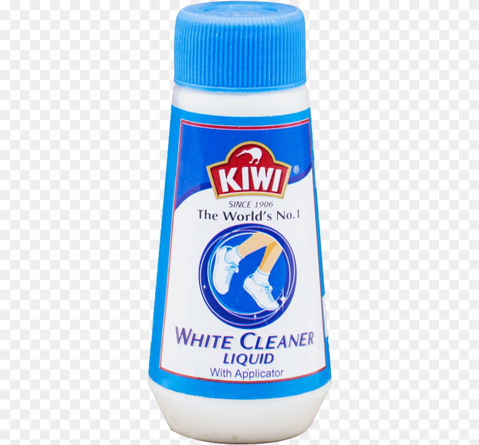 Kiwi White Cleaner Liquid 100 Ml Kiwi Shoe Polish, Food, Mayonnaise, Alcohol, Beer Free Png