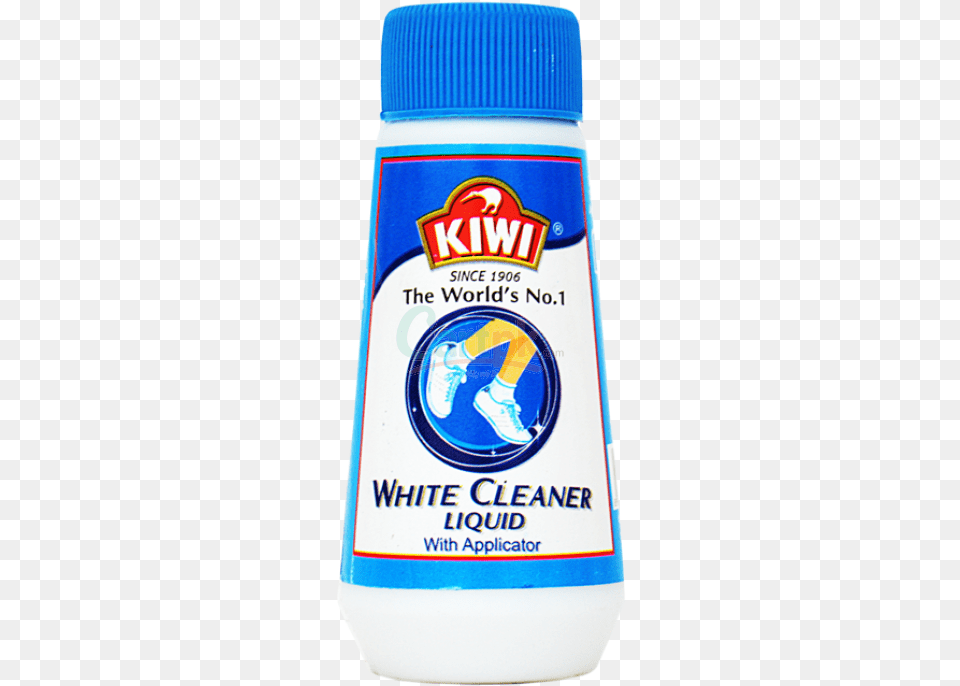 Kiwi White Liquid Shoe Polish 100ml Kiwi Shoe Polish, Can, Tin, Food, Mayonnaise Free Png Download