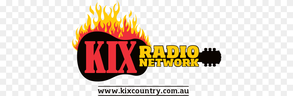 Kix Country Country Radio, Fire, Flame, Logo Free Png