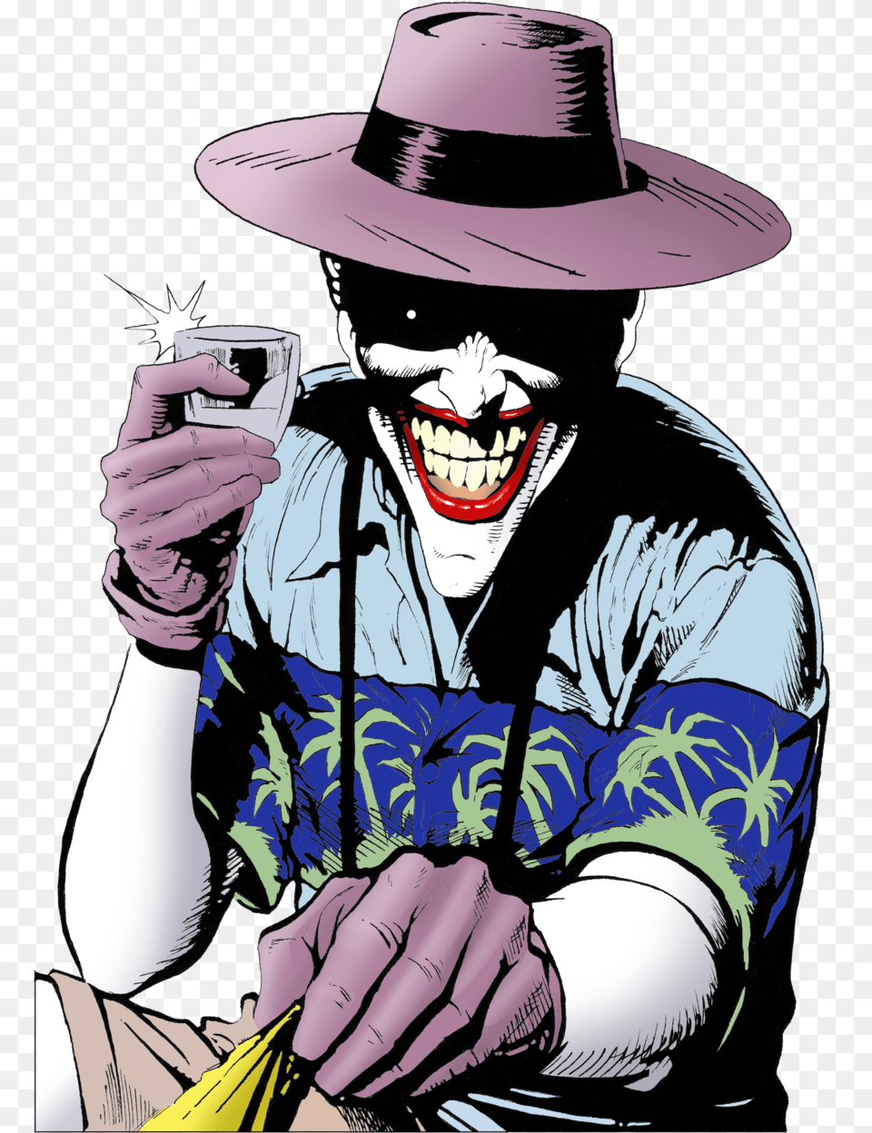 Kj Recolor Batman The Killing Joke Heres To Crime, Publication, Hat, Comics, Clothing Free Png