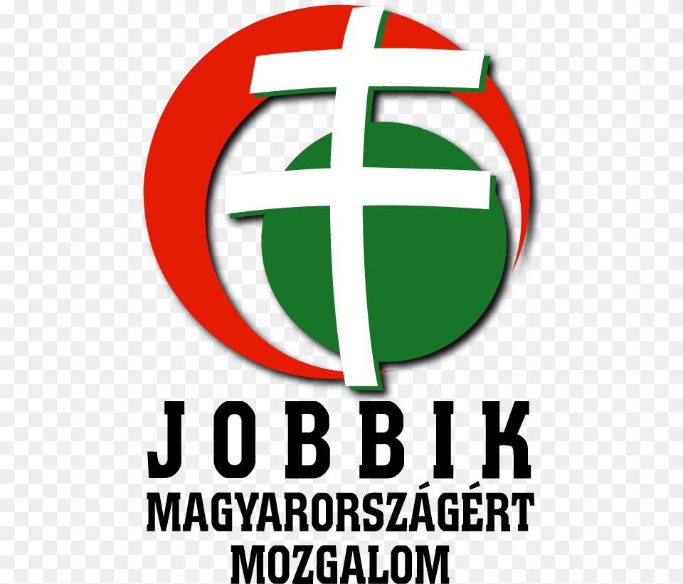 Kkejob Muz Crescent Cross Logo Jobbik Party Free Png