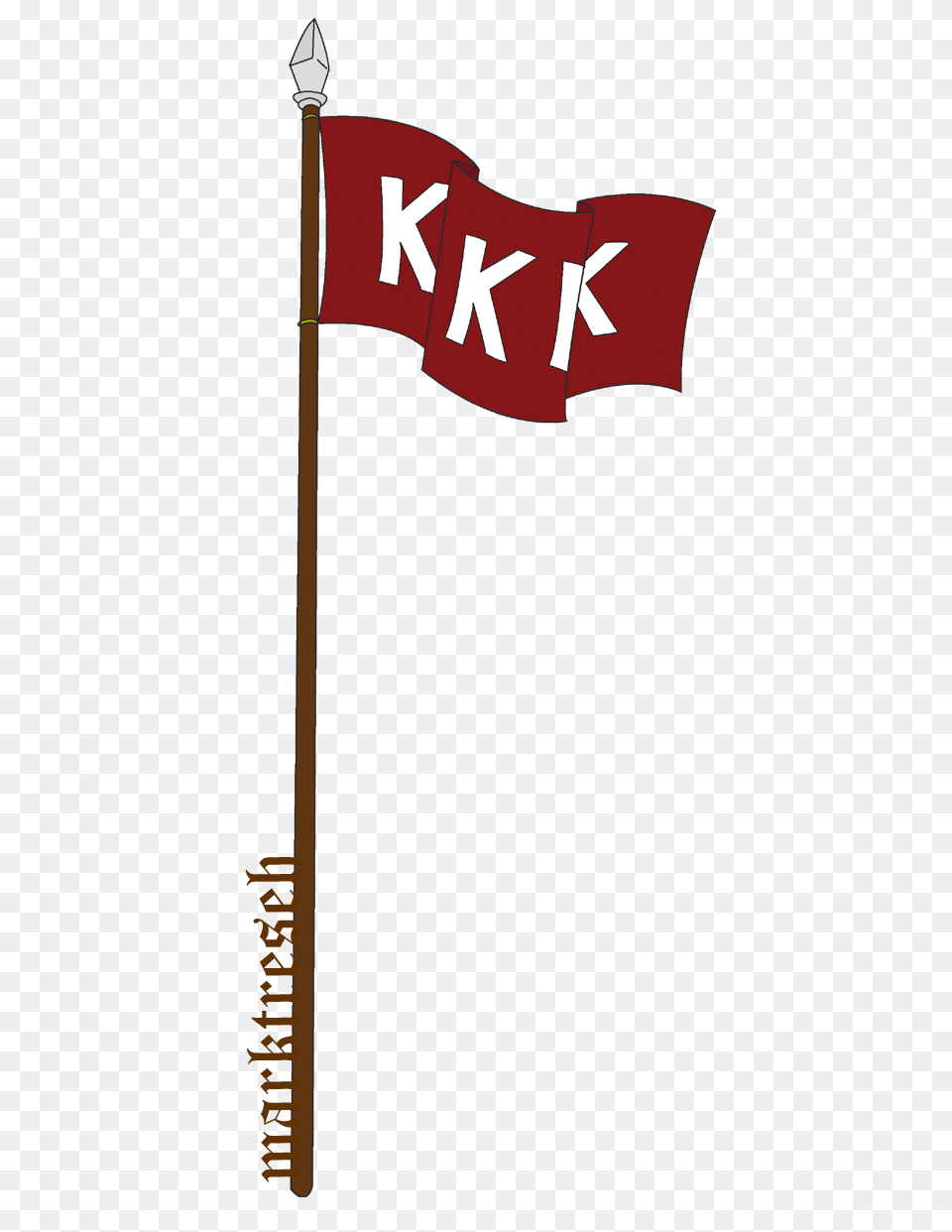 Kkk Flag Text Png Image