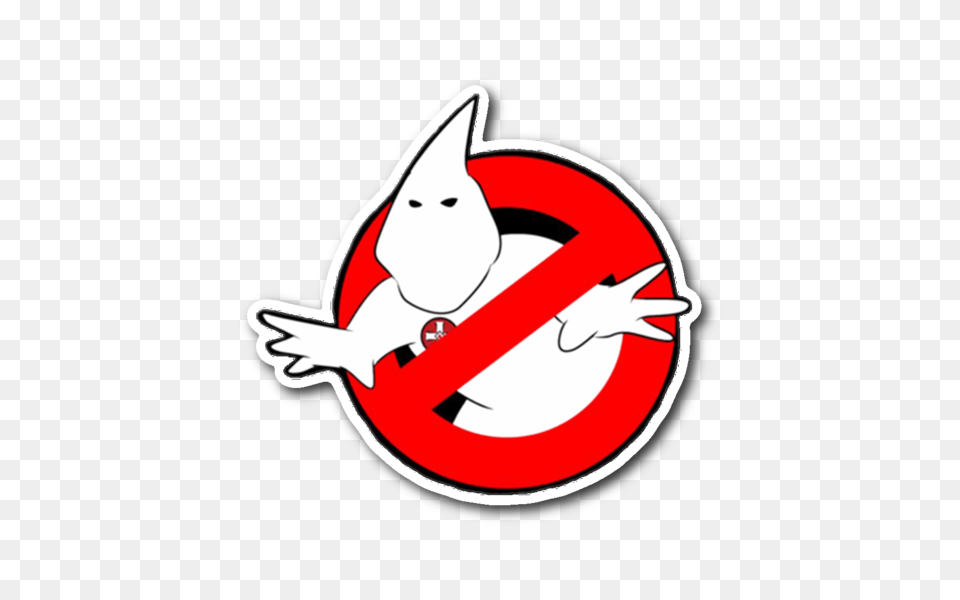 Kkk Ghostbusters Sticker Aggravated Youth, Logo, Symbol, Sign Png