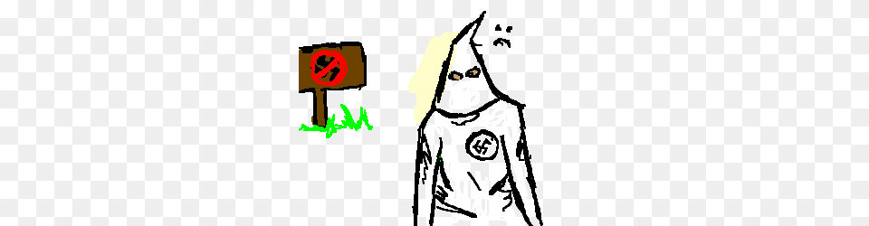 Kkk Member Image, Clothing, Hat, Person Free Png