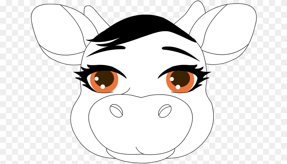 Klara The Cow Cartoon, Baby, Person, Face, Head Png