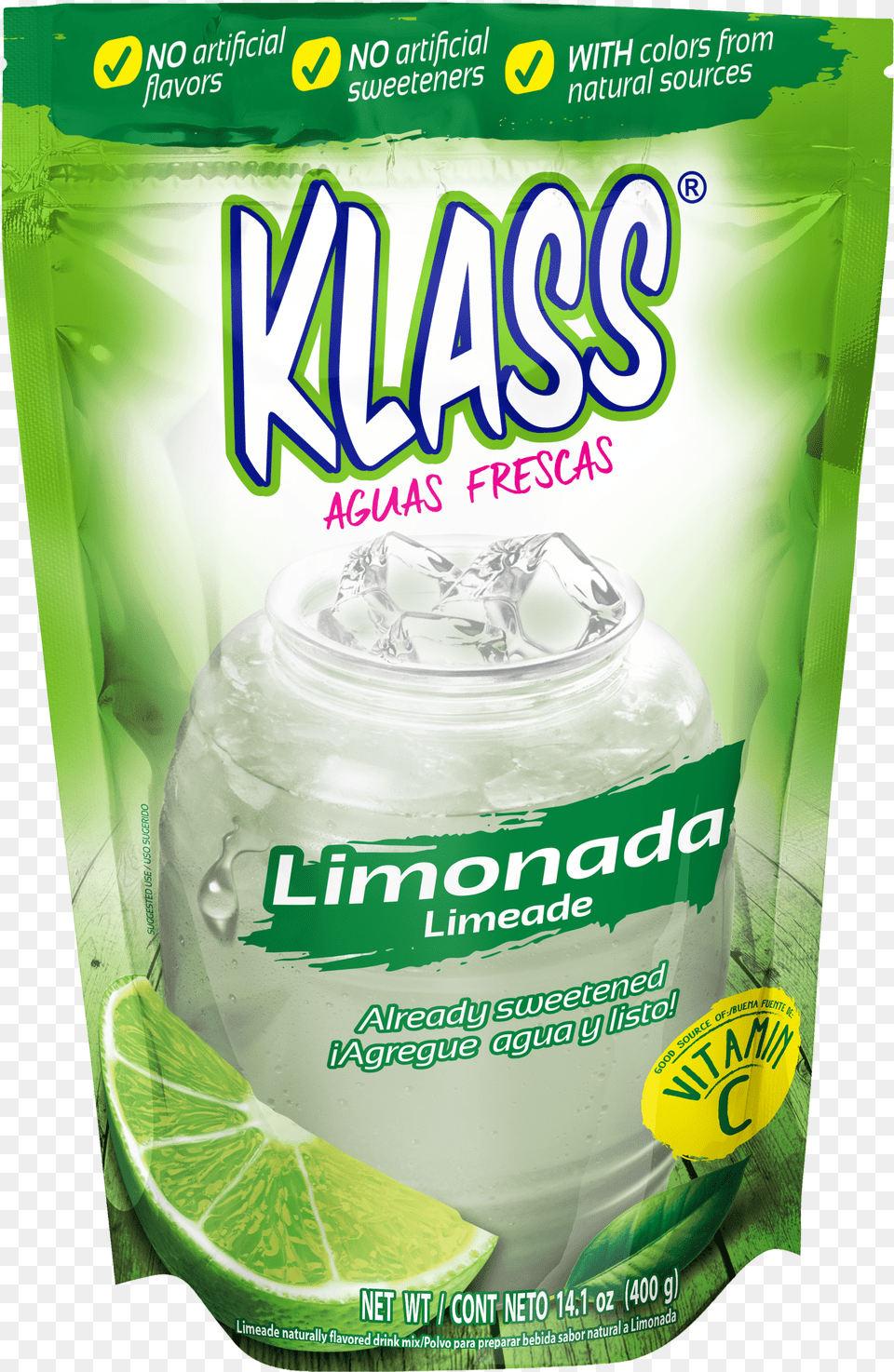 Klass Lemonade Naturally Flavored Drink Mix Klass Horchata Drink Mix 173 Oz Png