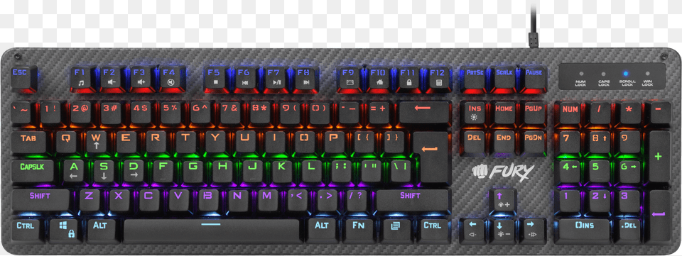 Klawiatura Fury Free Transparent Png