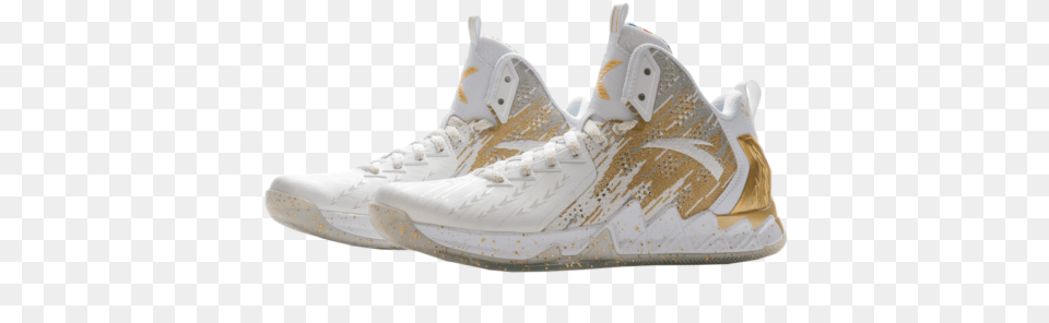 Klay Thompson Shoes Gold, Sneaker, Shoe, Clothing, Footwear Free Transparent Png