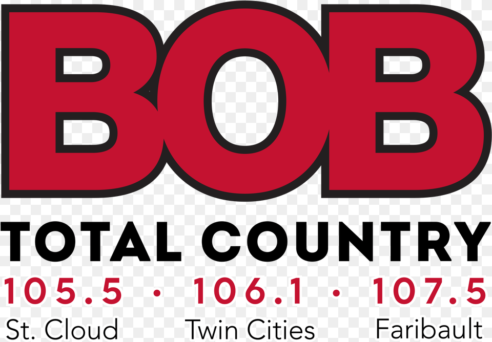 Klci Kbgy Kddg Logo Total Country Bob Fm, Text, Scoreboard Free Transparent Png