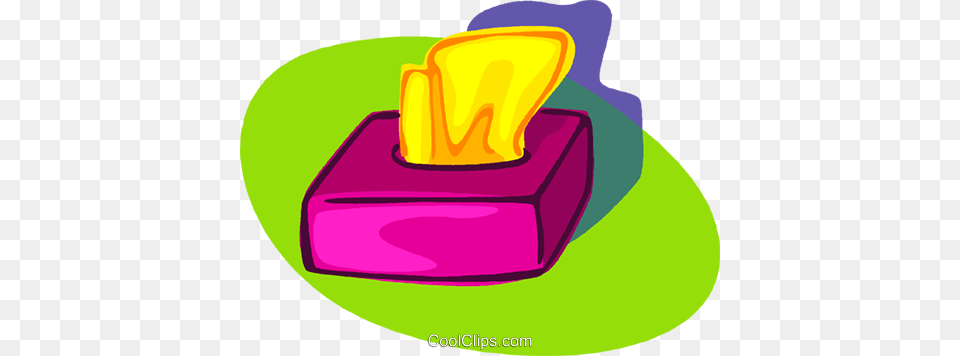 Kleenex Box Royalty Vector Clip Art Illustration, Paper, Towel, Paper Towel, Tissue Png Image