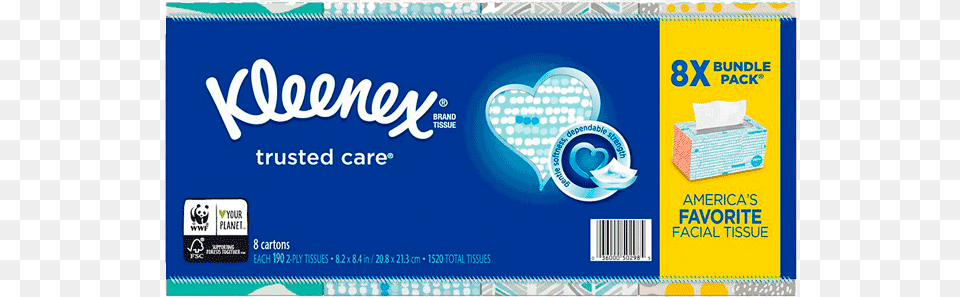 Kleenex Trusted Care Everyday Facial Tissues Kleenex Tissues, Text, Paper Png