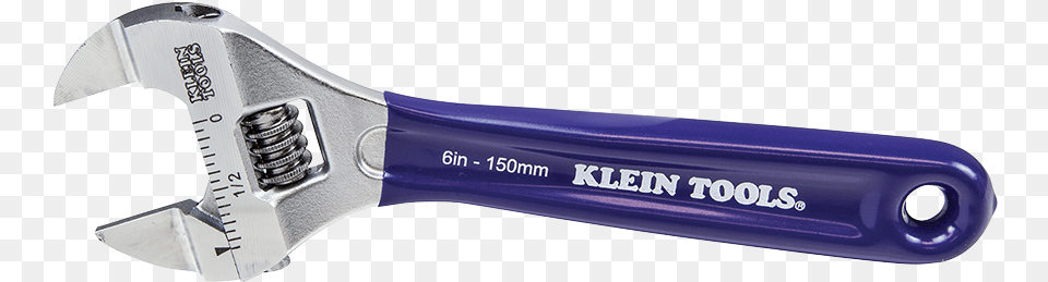 Klein Extra Wide 6in Wrench, Blade, Razor, Weapon, Electronics Png Image