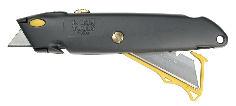 Klein Tools Utility Knife Quick Change Retractable, Blade, Weapon, Razor, Dagger Free Transparent Png