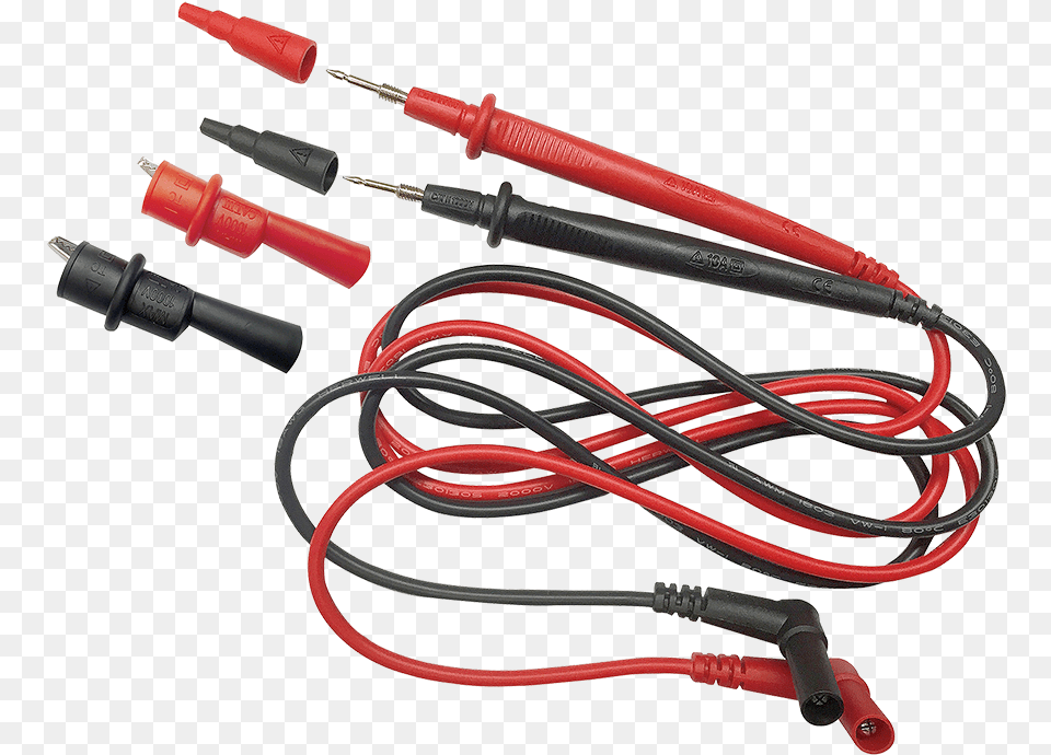 Klein Tools Multimeter Leads, Adapter, Electronics, Cable Free Transparent Png