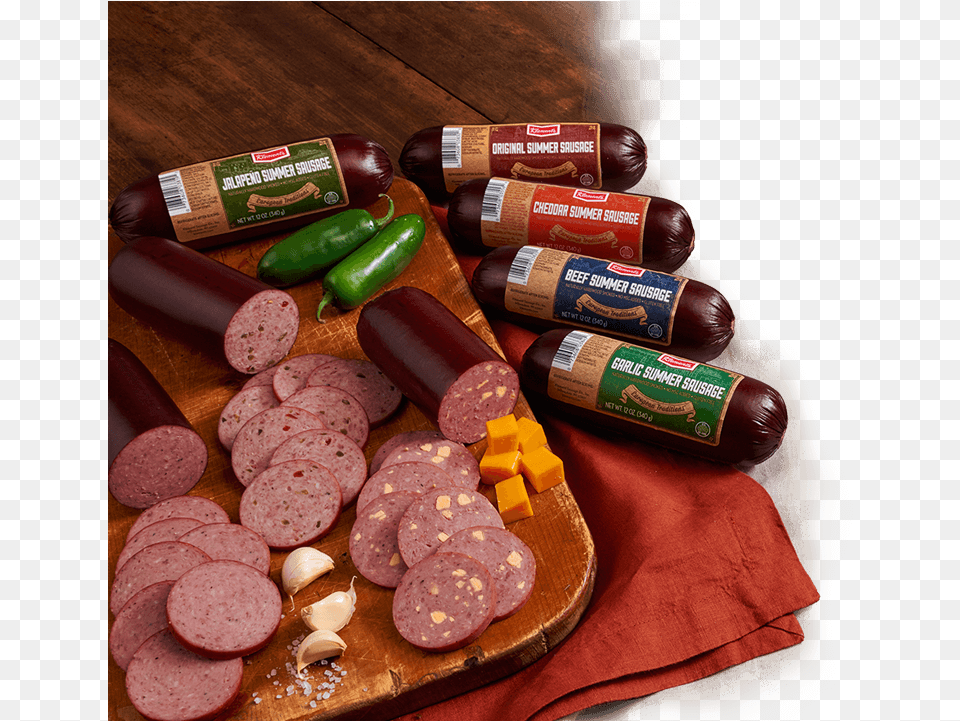 Klements Beef Summer Sausage Cervelat, Can, Tin, Medication, Pill Free Png