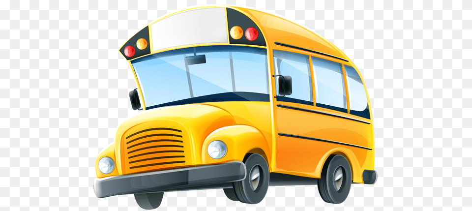 Kliparty Art Images Clip, Bus, School Bus, Transportation, Vehicle Free Png Download