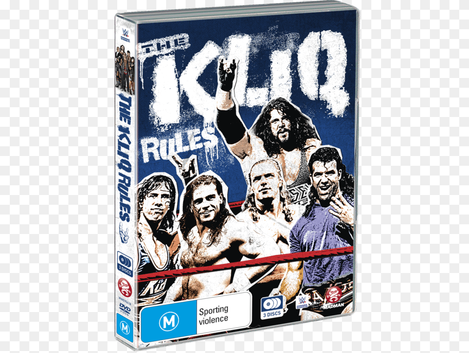 Kliq Wwe, Advertisement, Adult, Poster, Person Free Png Download